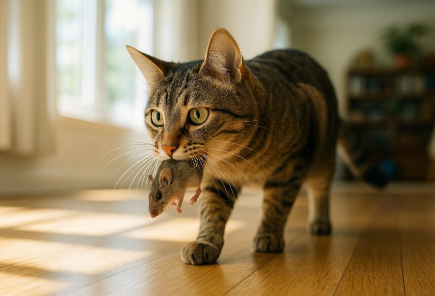 Por qué tu gato te trae ‘regalos’ poco apetecibles