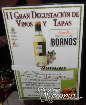 II GRAN DEGUSTACION DE VINOS Y TAPAS (CALPE-A)