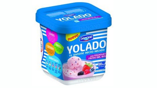 Danone presenta Yolado, el yogurt helado