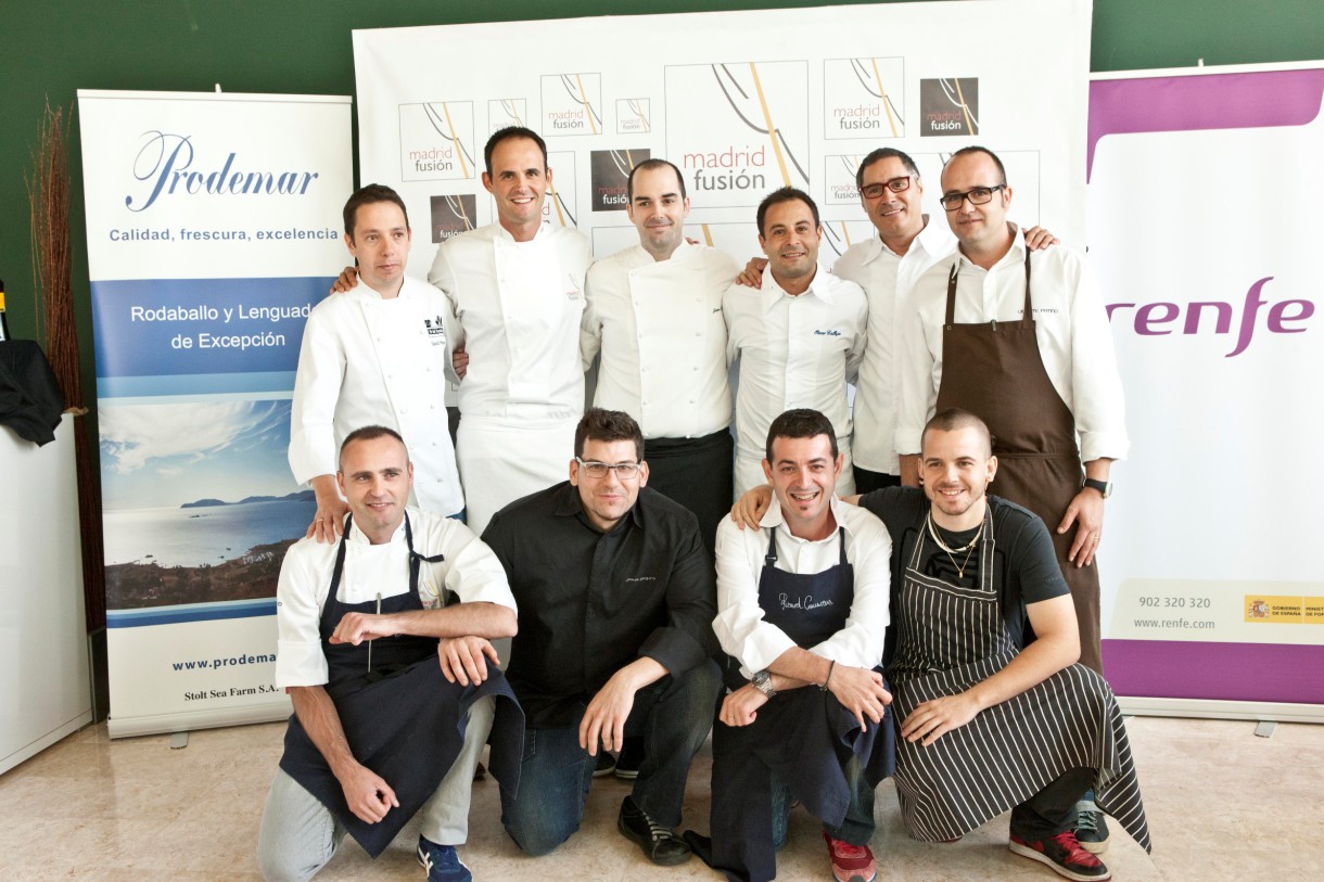 Madrid Fusion con los ganadores de Cocinero revelacion