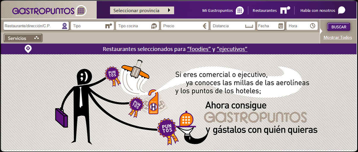 Gastropuntos – Para tus comidas de negocios