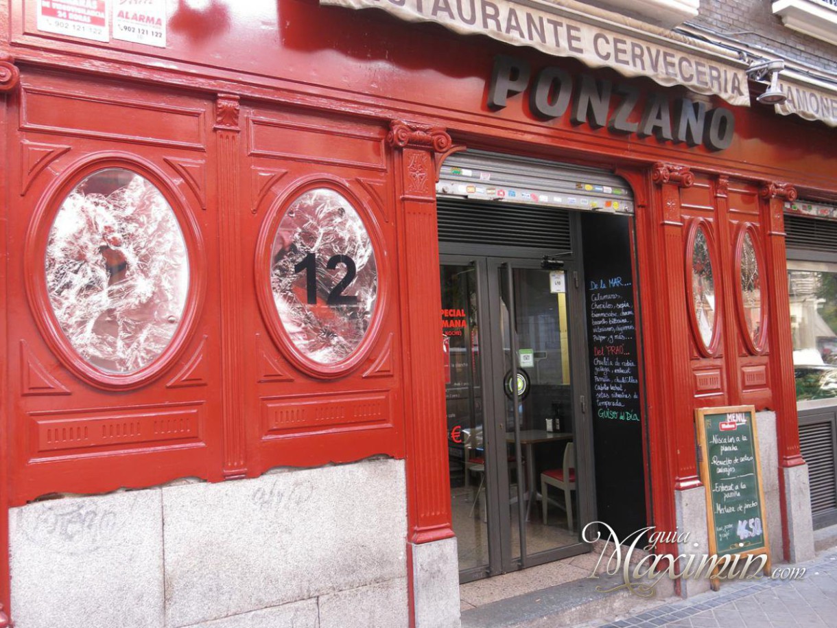 Disfrutando de la casquería en Ponzano (Madrid)