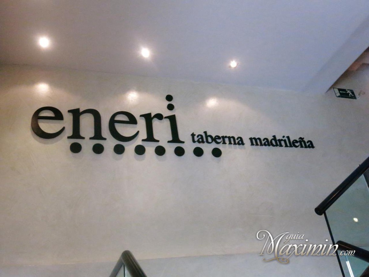 Taberna madrileña Eneri, una mesa castiza (Madrid)