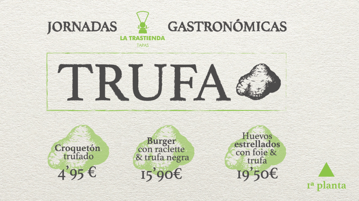 La trufa llega a La Trastienda en el Mercado de San Antón (Madrid)