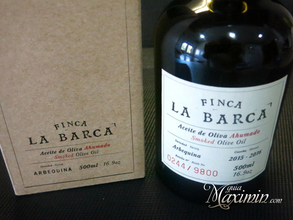 Aceite de Oliva Ahumado «Finca la Barca» Descubriendo un gran placer