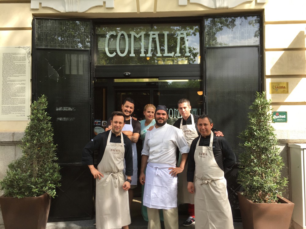 Comala celebra su cumpleaños entre amigos (Madrid)