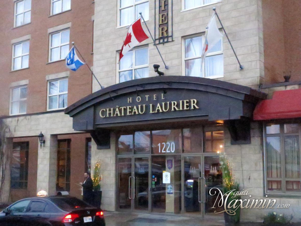 Desayuno del Hotel Château Laurier (Québec-Canadá)