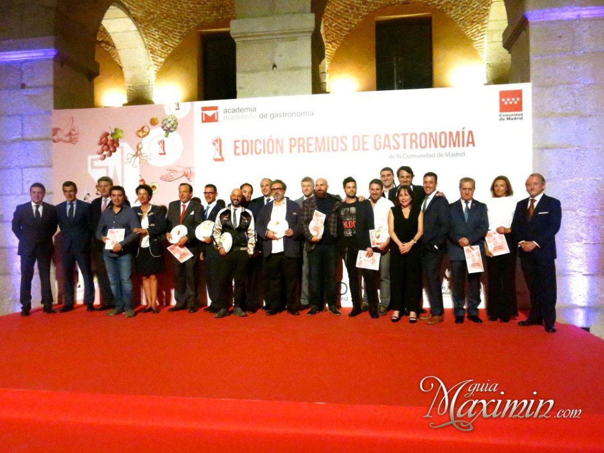 Premios de Gastronomía de la Comunidad de Madrid – La entrega de premios