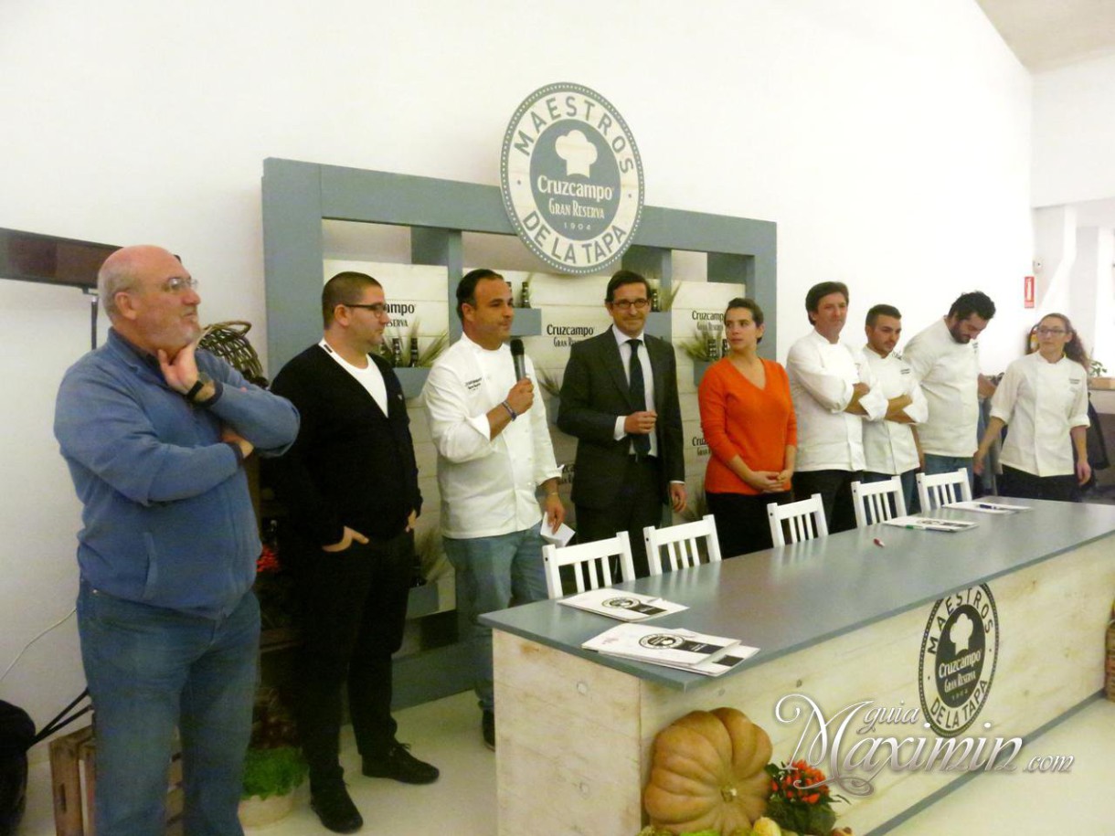 Final de la 3ª edición del concurso “Maestros de la Tapa Cruzcampo Gran Reserva”