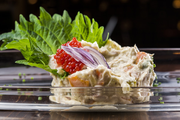 La ensaladilla rusa la tapa refrescante