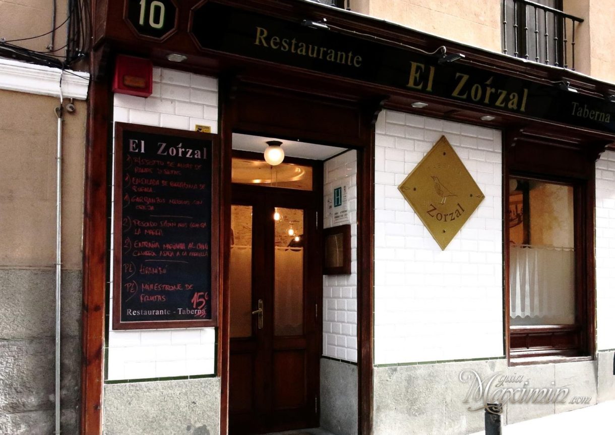 Taberna El Zorzal para disfrutar de una forma relajada y deliciosa (Madrid)