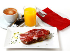 Desayuno Con Tosta De Jamón, La Barra De Sandó