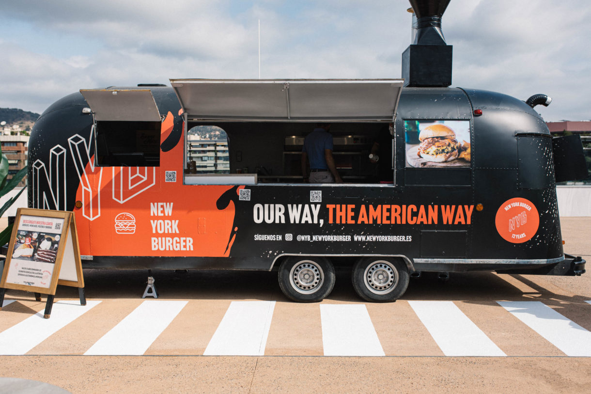 New York Burger Foodtruck de altura en Barcelona