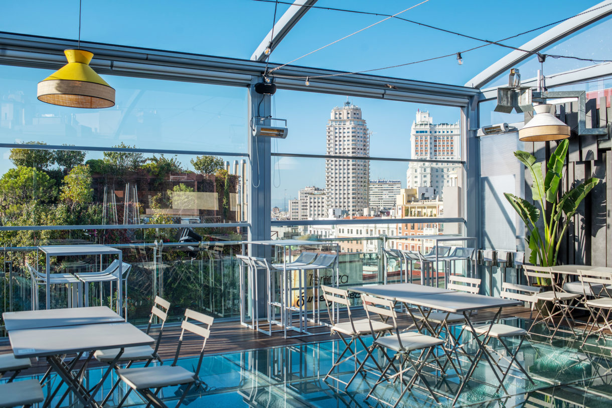 La terraza del Santo Domingo para disfrutar el verano madrileño