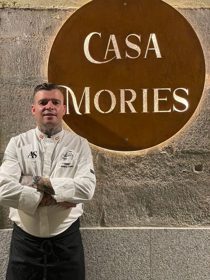 Beltrán Alonso Chef Casa Mories