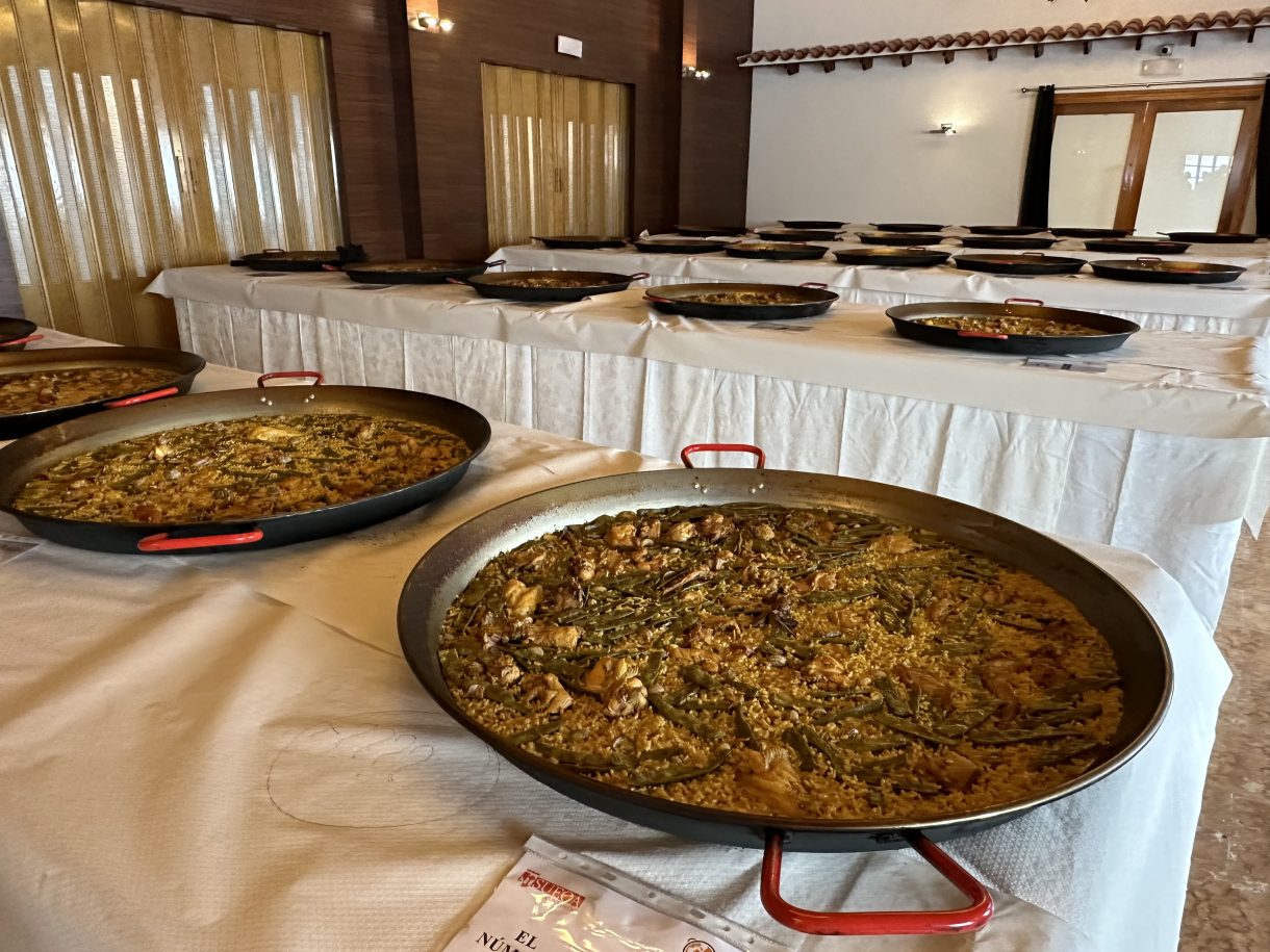 La carne de conejo protagonista  de la paella Valenciana