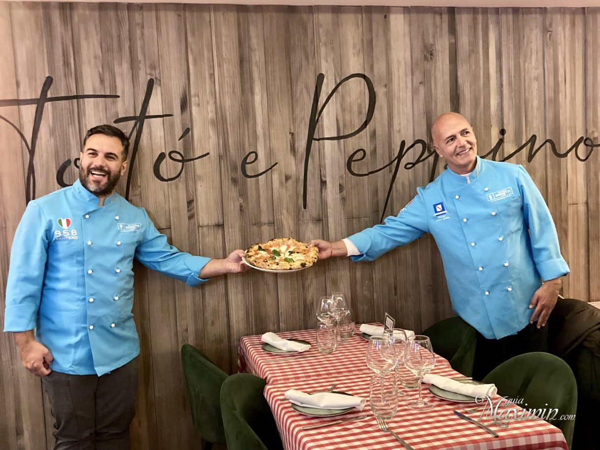 Luciano Sorbillo, pizzero reconocido imparte masterclass en Totó e Peppino
