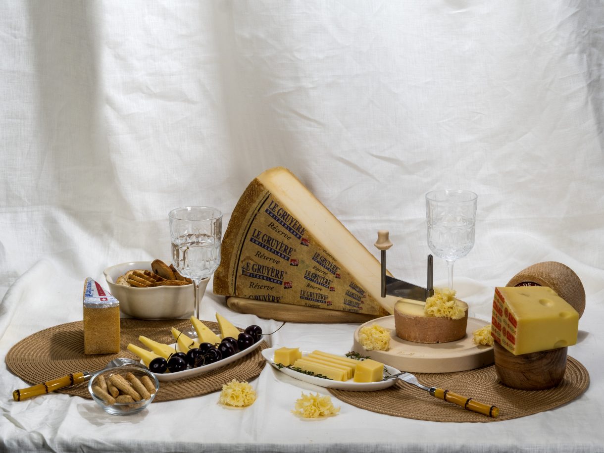 ¿Te gusta el queso? Te presentamos la tabla perfecta de Quesos de Suiza