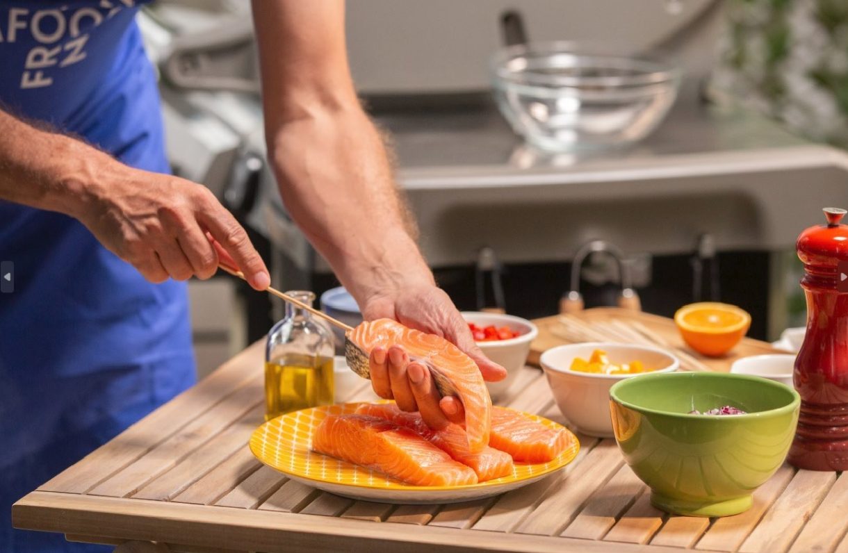 Y en verano Marbacoa, con salmón y bacalao noruegos