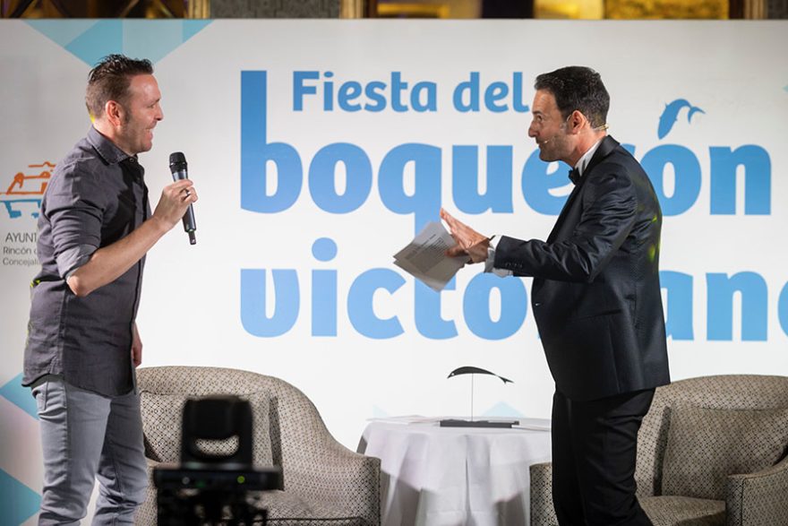 Jose Calleja, Chef De Surtopía En Un Momento De La Gala Del Boquerón Victoriano 2025