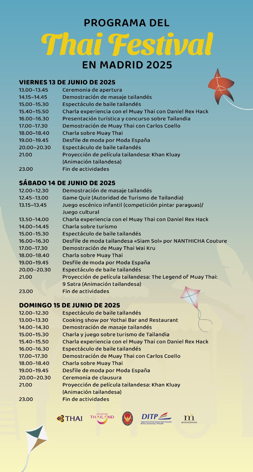 Programa Thai Festival