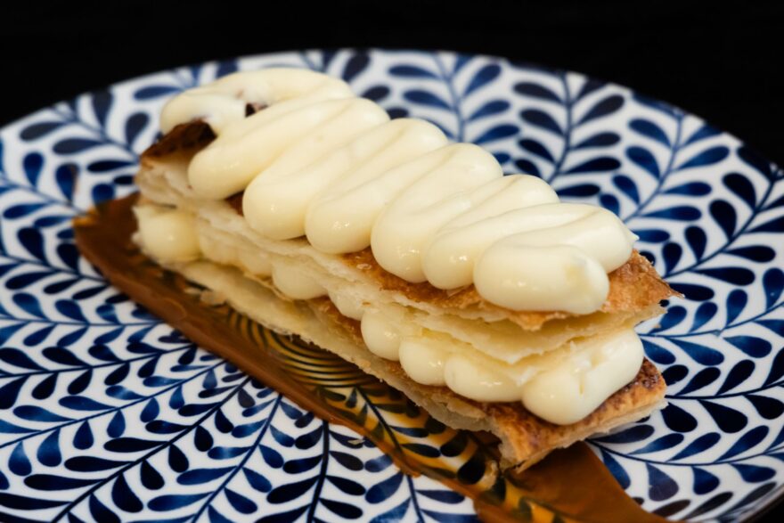 Milhoja De Crema Pastelera Con Praliné De Galleta Lotus 2