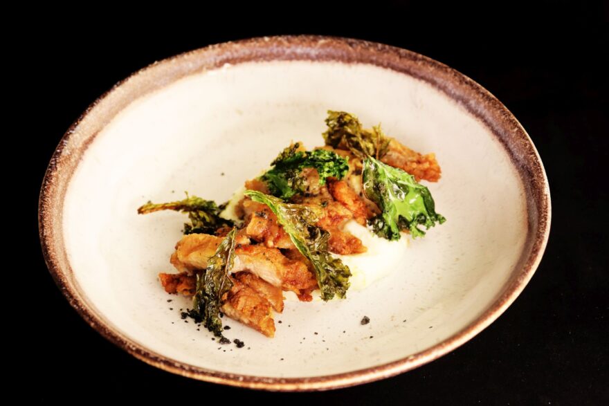 Mollejas De Ternera, Meunière De Cítricos, Coliflor, Mantequilla Limón Di Ferente Hr Vf