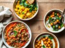 Comidas veganas saludables para todos los días