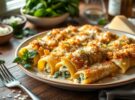 Cómo Preparar Canelones Rellenos de Espinaca y Ricotta