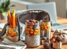Cómo preparar snacks saludables para llevar al trabajo