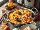 7 pasos para preparar una paella de mariscos con Thermomix