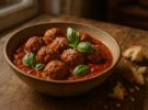 Albóndigas en salsa de tomate: receta tradicional con miga de pan