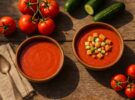 Gazpacho andaluz de toda la vida: la receta sin pan y la versión clásica