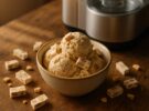 Helado casero de turrón con Thermomix 7 sin heladera