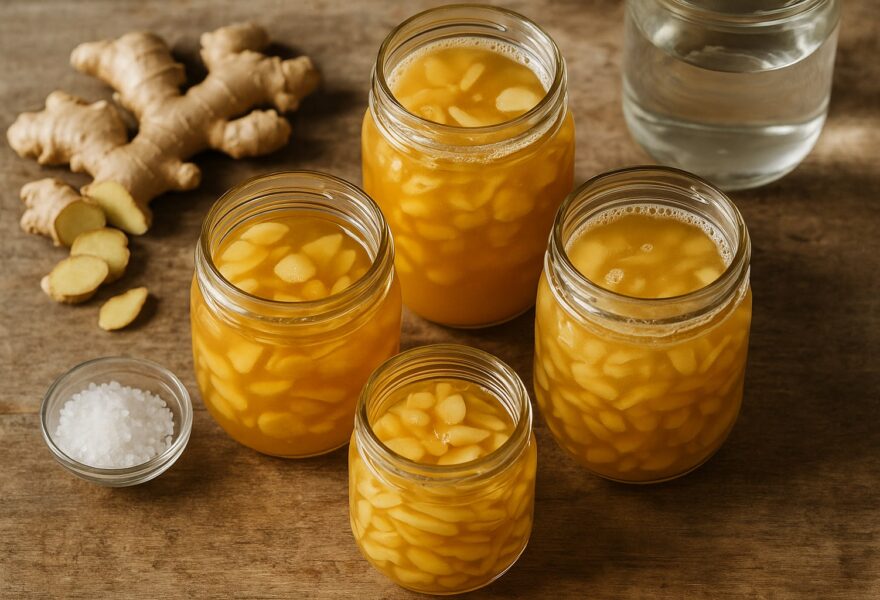 Jengibre fermentado: cómo prepararlo en casa y por qué triunfa
