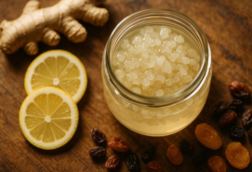 Kéfir de agua: cómo cultivarlo en casa y diferencias con el de leche