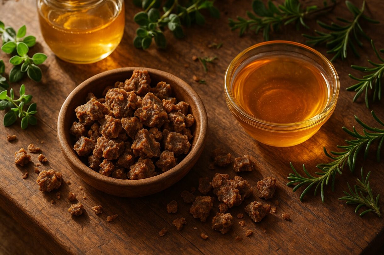 Propóleo: el antibiótico natural de la colmena y cómo usarlo en cocina