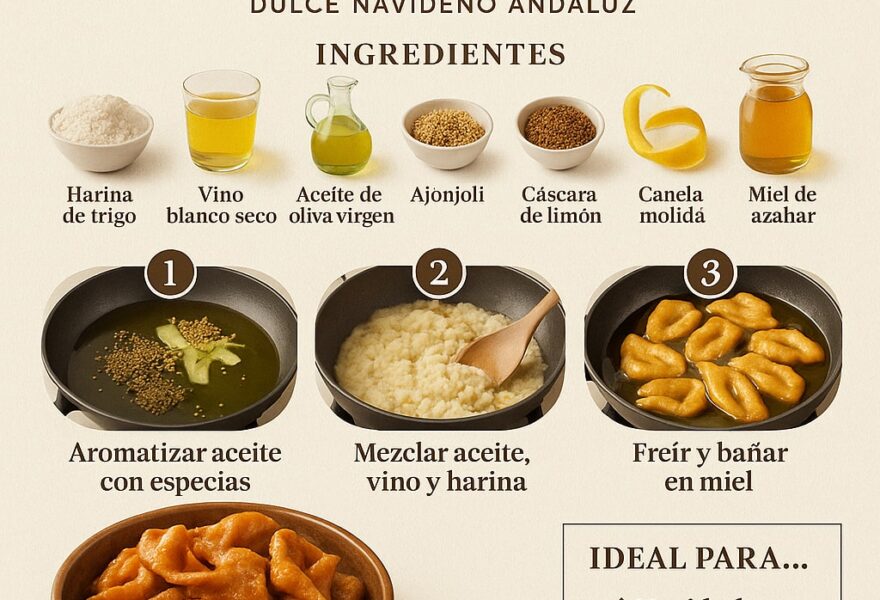 Pestiños de miel andaluces: la receta de la abuela para Navidad
