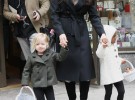 Angelina Jolie en Nueva York con sus dos mujercitas