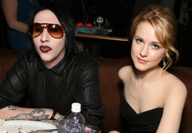 Evan Rachel Wood y Marilyn Manson podrían haberse reconciliado