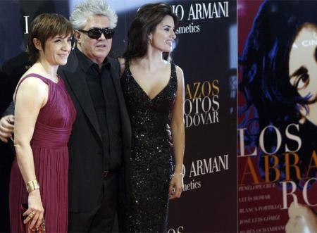 Almodóvar y sus chicas colapsan Madrid con «Los abrazos rotos»