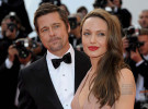 Brad Pitt y Angelina Jolie juntos en la alfombra roja en Cannes