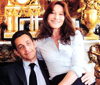 Carla Bruni y Sarkozy en busca de piso