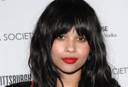 Zoe Kravitz, la hija de Lenny Kravitz, famosa como sus padres