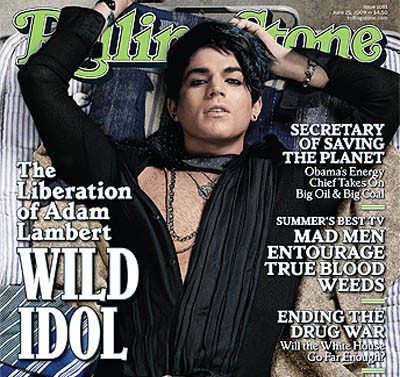 Adam Lambert se declara gay en la portada de Rolling Stone