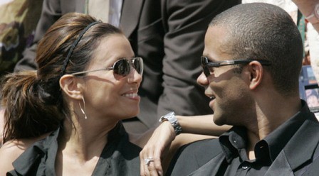 Eva Longoria y Tony Parker de vacaciones en Saint Tropez