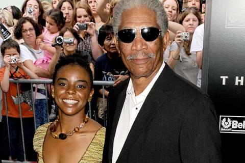 Morgan Freeman y su relación con su hijastra