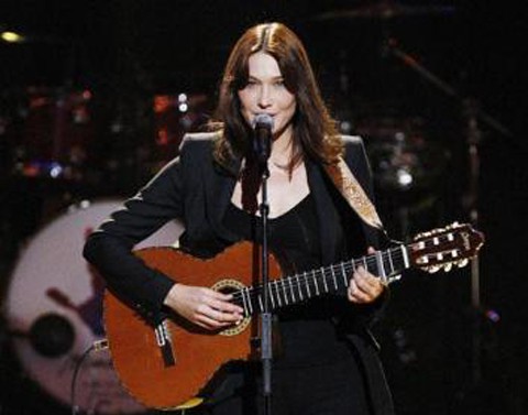 Carla Bruni, la estrella del 91 cumpleaños de Nelson Mandela