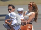 Jennifer López de vacaciones en Roma con la familia