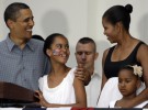 Doble celebración para la familia Obama